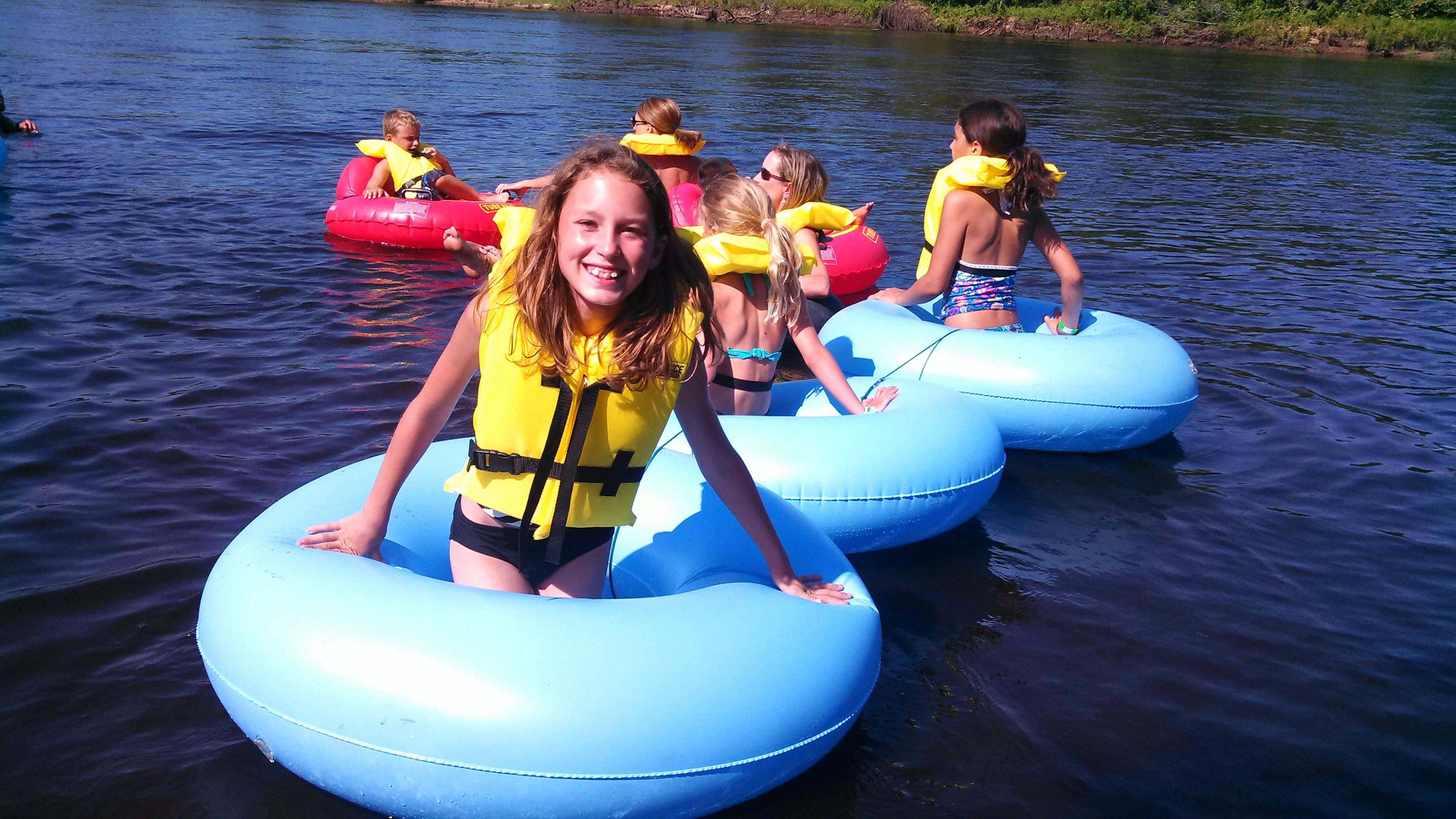 Smile! It is river time!