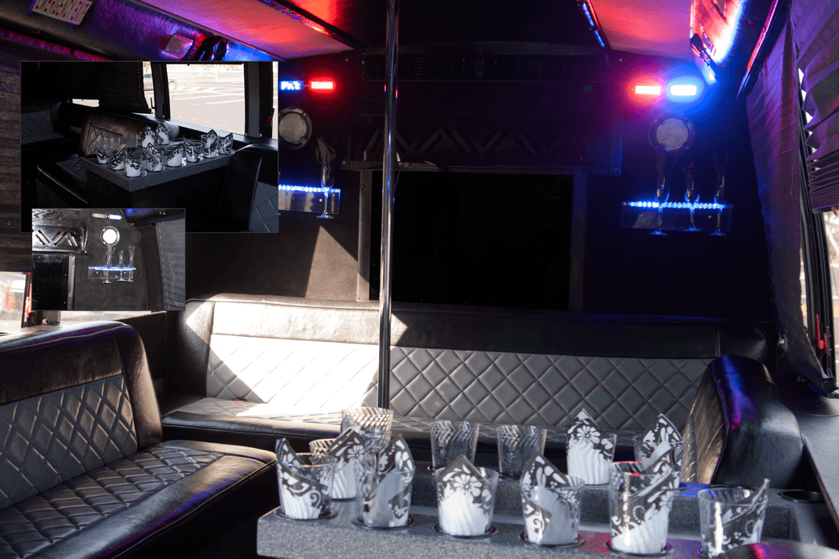 Our party bus is your mobile nite club on wheels