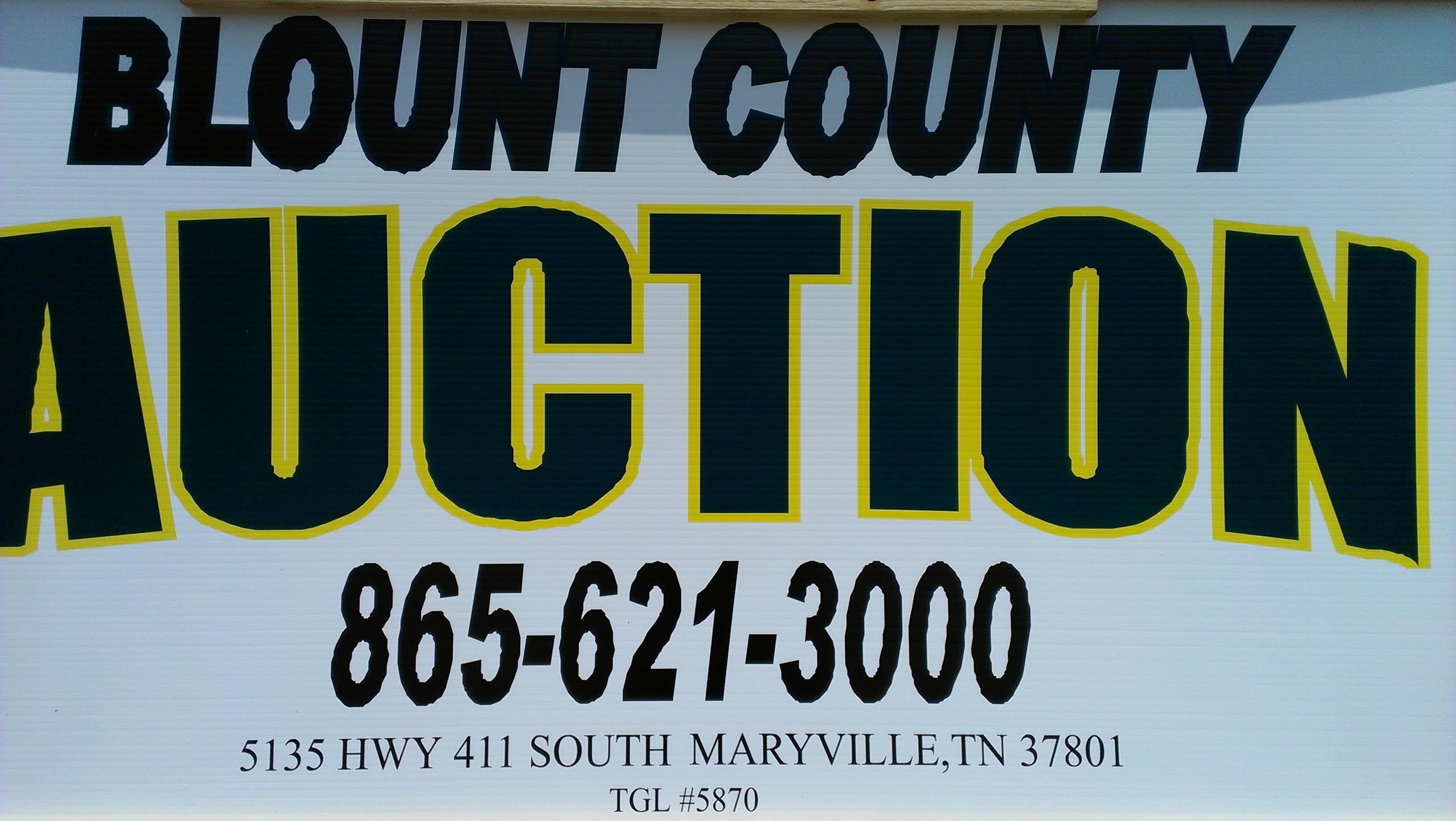 Blount County Auction