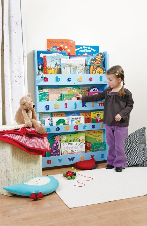 Tidy Books Kids Bookcase in Blue ?  Perfect Kids Bookshelves