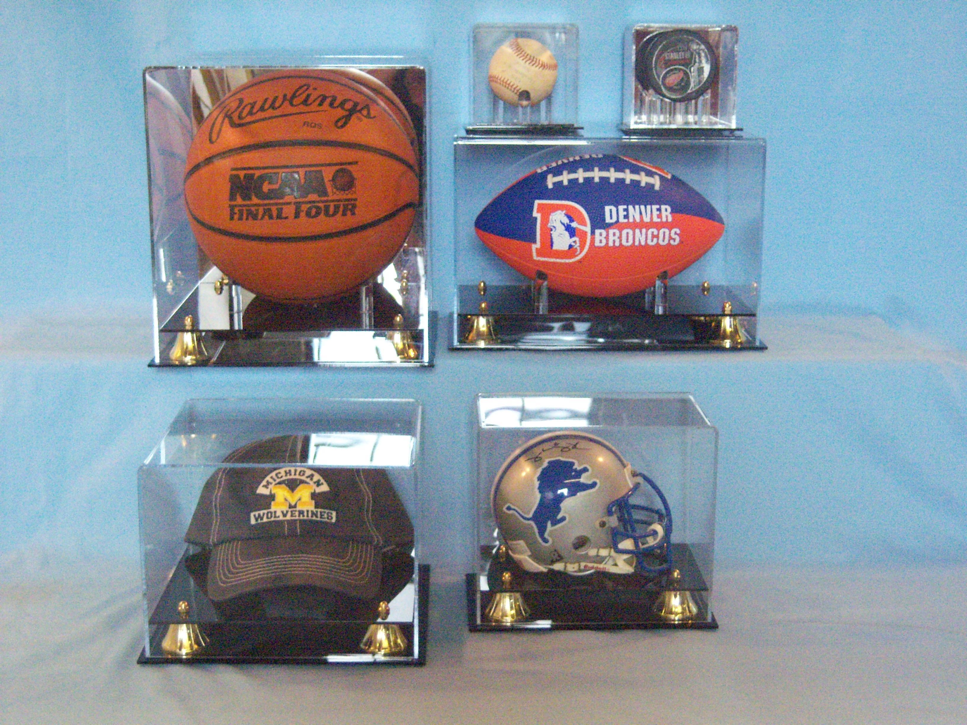 Sports Memorabilia Display Cases