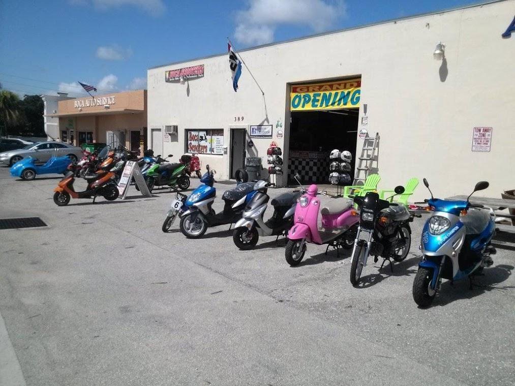 Boca Scooters (561)393-7100 389 Northwest 1st Avenue Boca Raton FL 33432