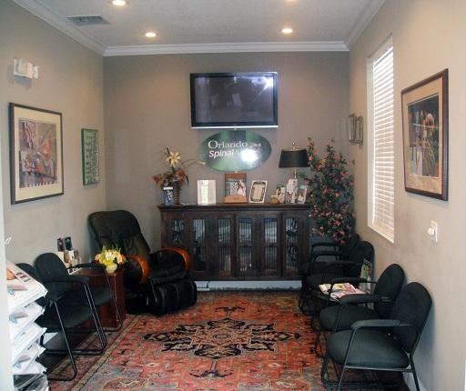 Orlando Chiropractor office Dr. David Nahali