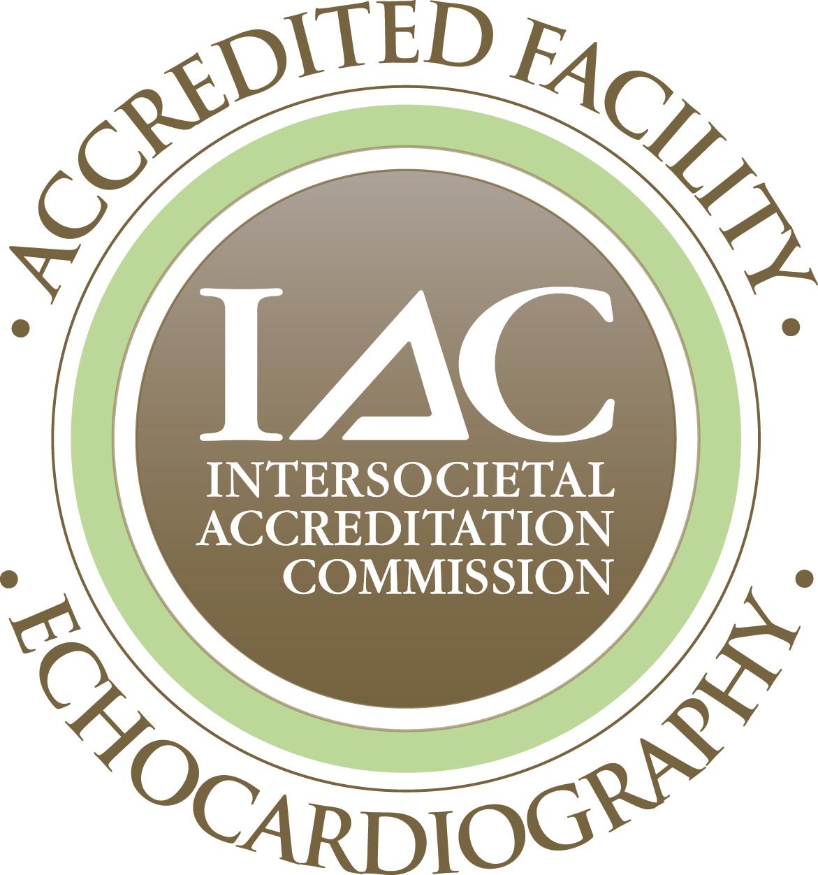 Accredited in Ecocardiography by the IAC