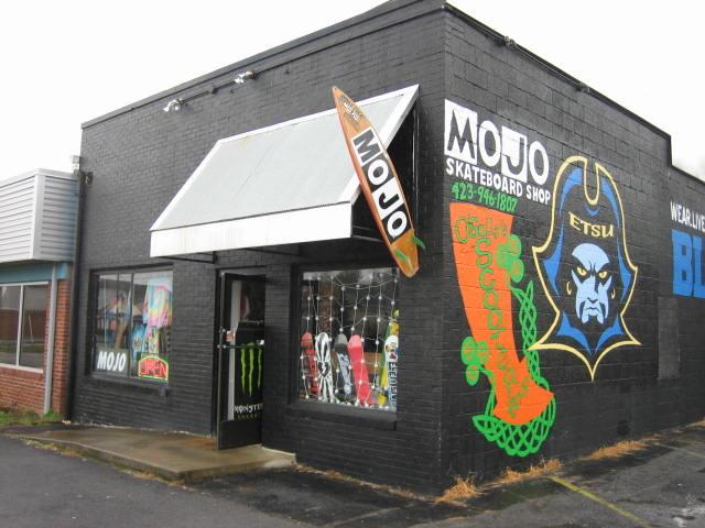 The Awesome MOJO Skateboard BMX Shop