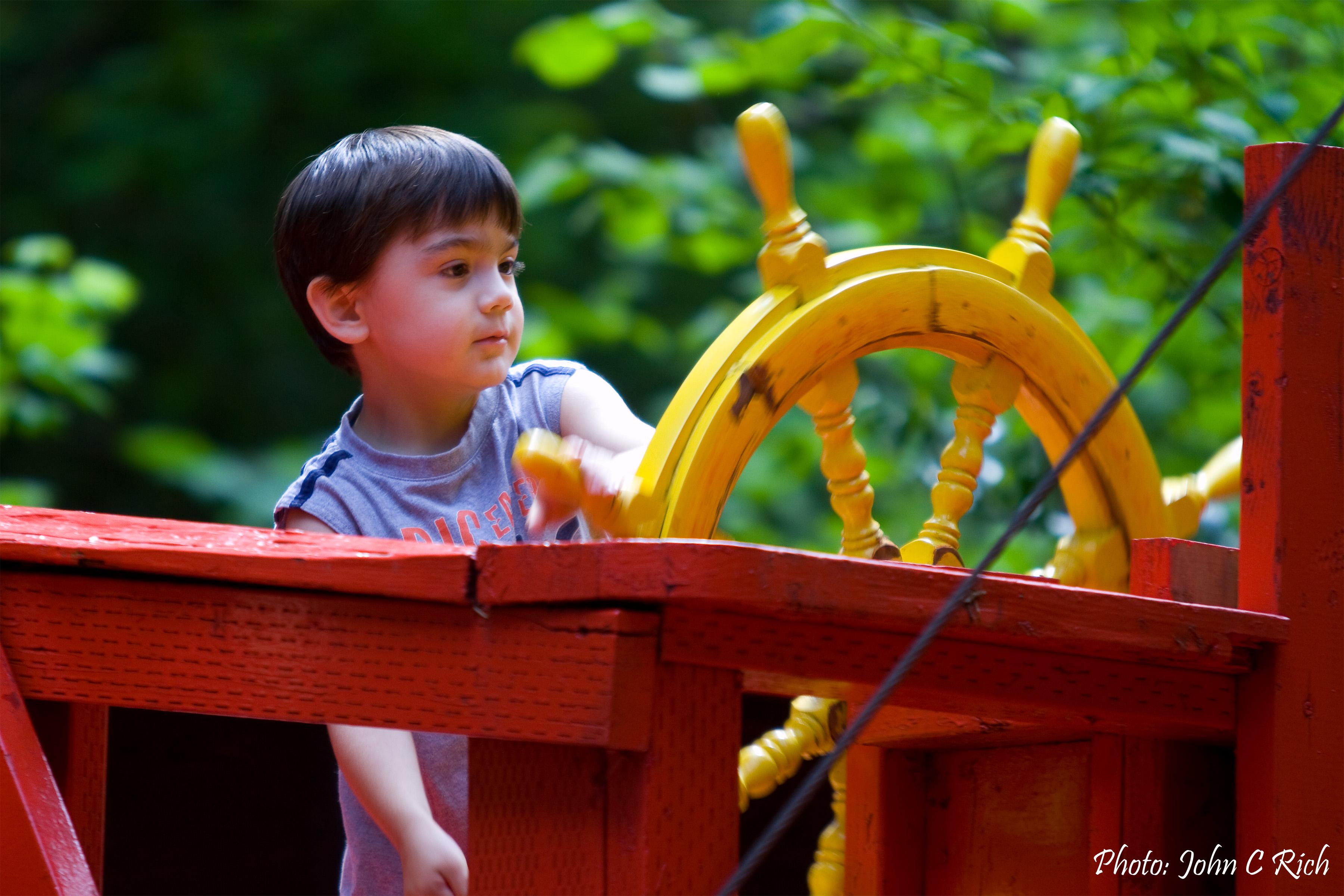 Life-size Pirate ship