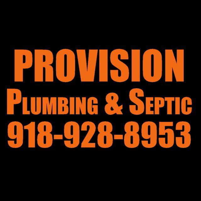 Provision Plumbing & Septic 9536 E. 11th St. Unit 3 Tulsa, OK 74112 Phone: (918) 928-8953 Contact Person: Kyle Vinson Contact Email: info@provisionplumbing.com Website: http://www.provisionplumbing.com You Tube URL: http://www.youtube.com/watch?v=l6KP-TFhhNI