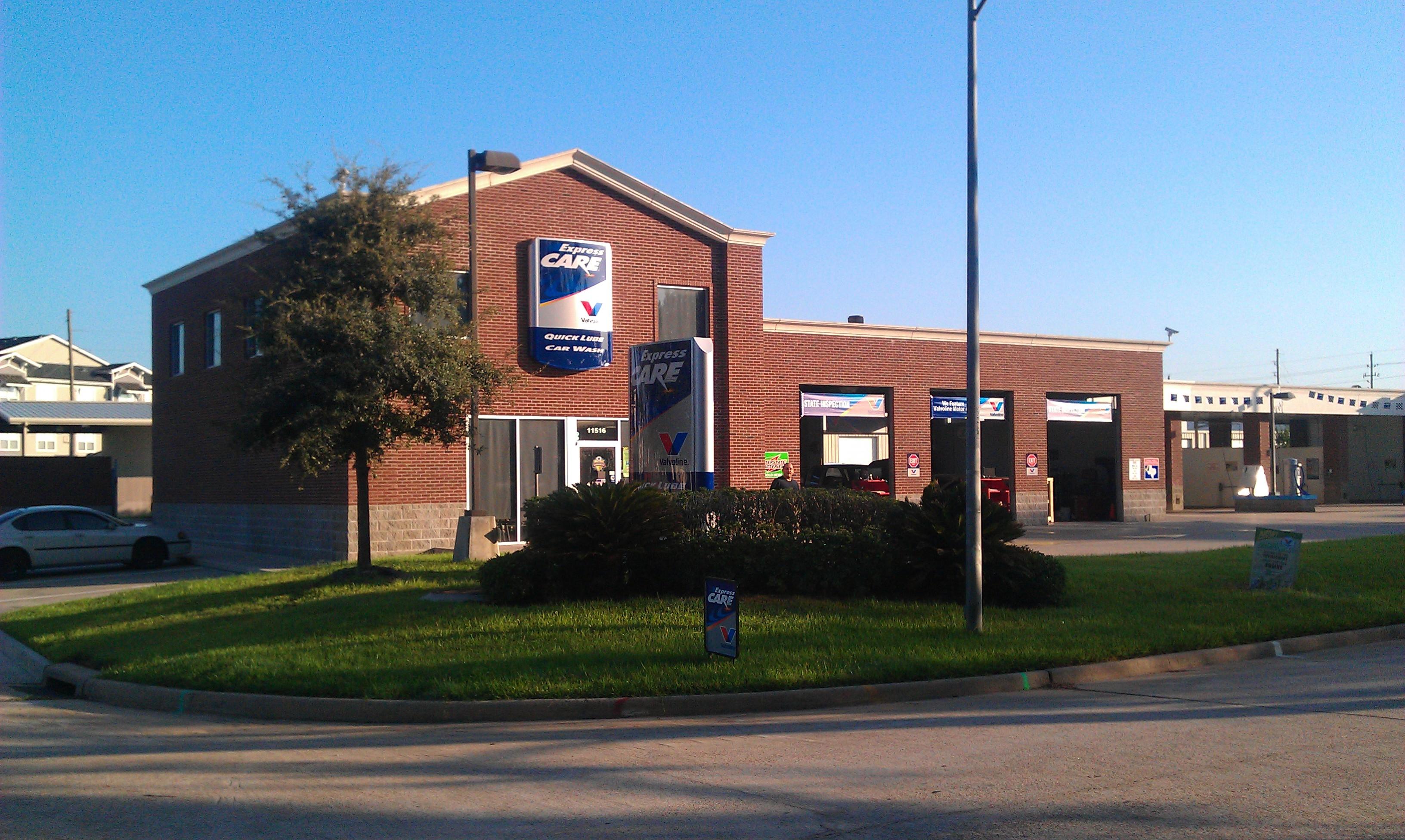 Front of Lube Center