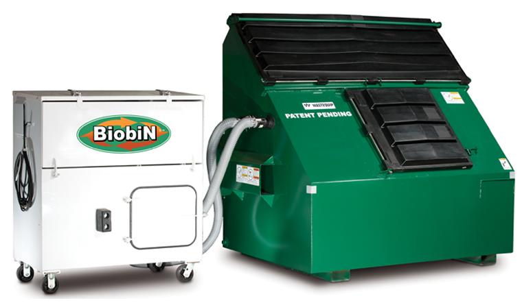 BiobiN waste system for compactors and containers