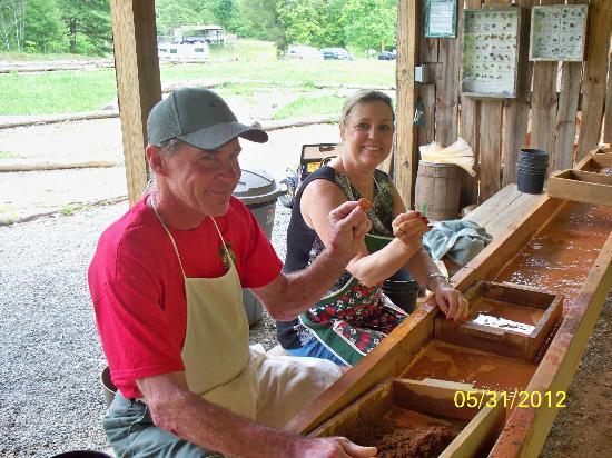 adults like gem mining too