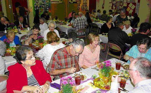 Luncheon in the Fellowship Hall