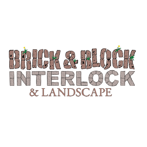 Brick & Block Interlock And Landscape