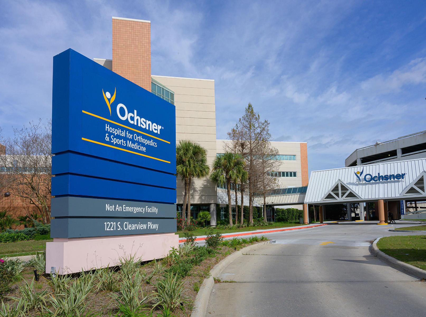 Ochsner Hospital for Orthopedics & Sports Medicine