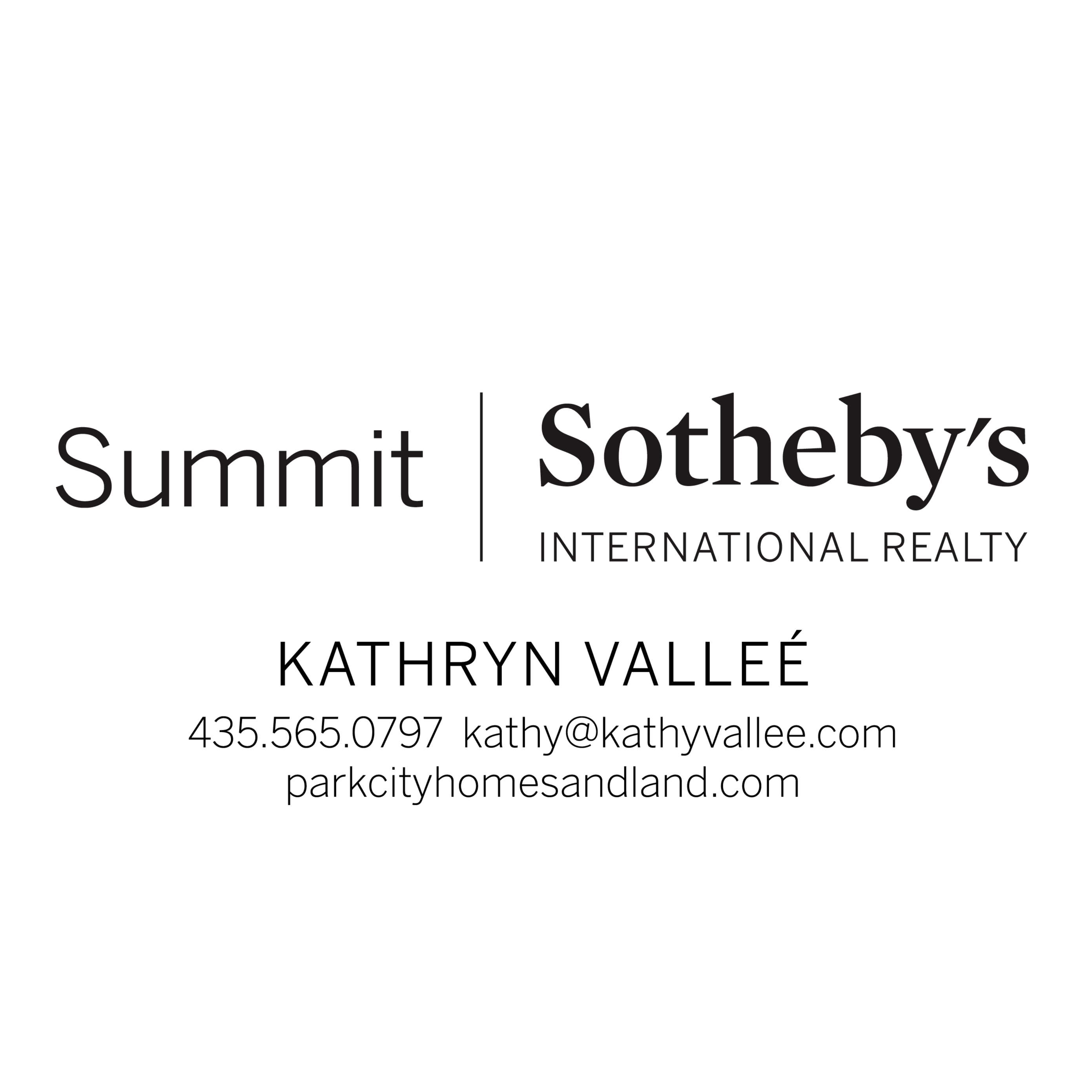 Kathryn Vallee - Park City Homes And Land