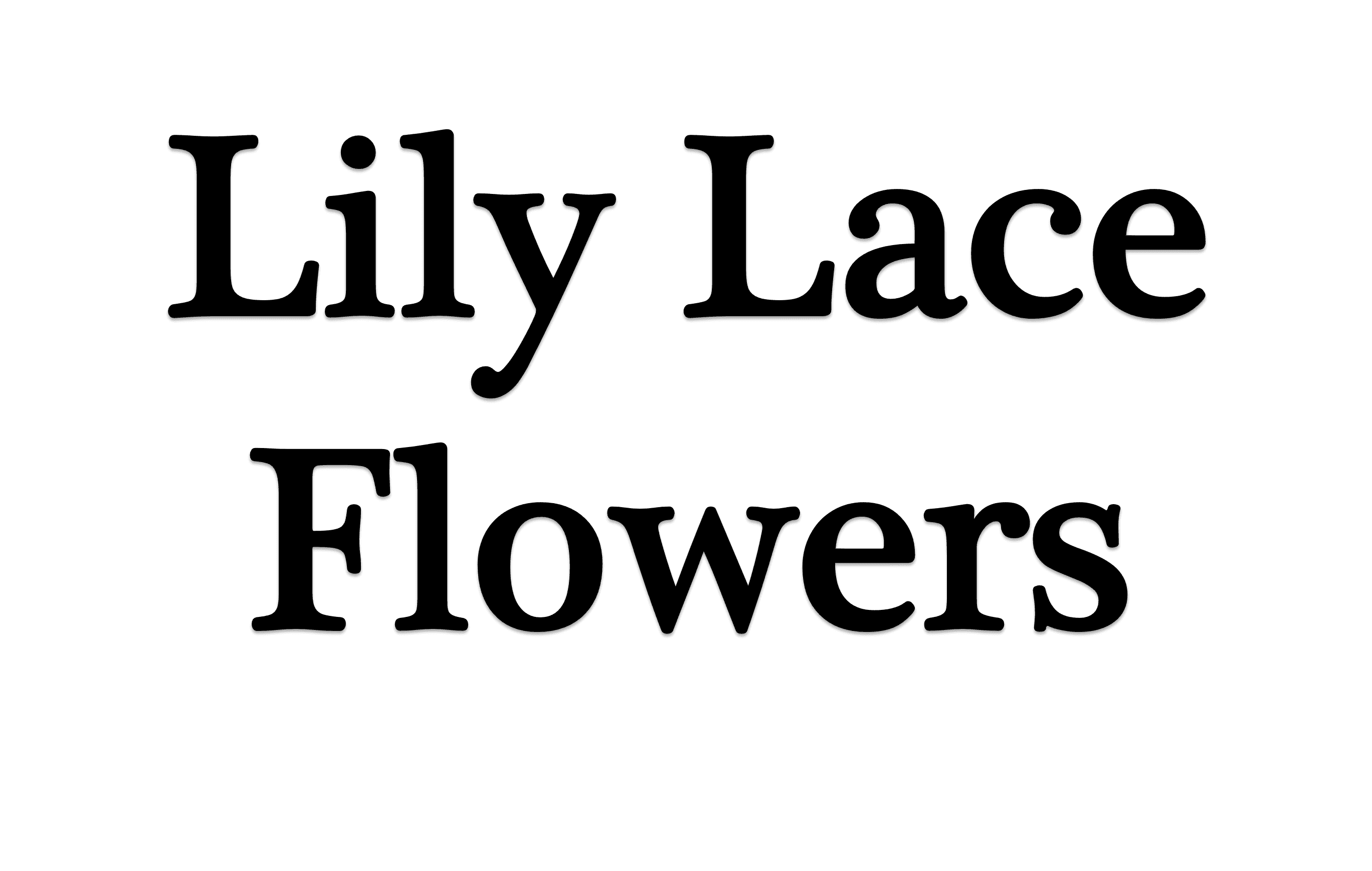 Lily Lace Flowers