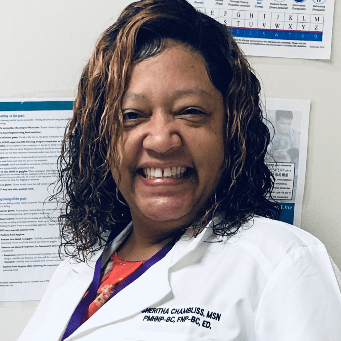 SHERITHA CHAMBLISS, PMHNP-BC, FNP-BC