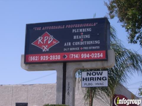 RPB Plumbing, Heating & Air Conditioning Services