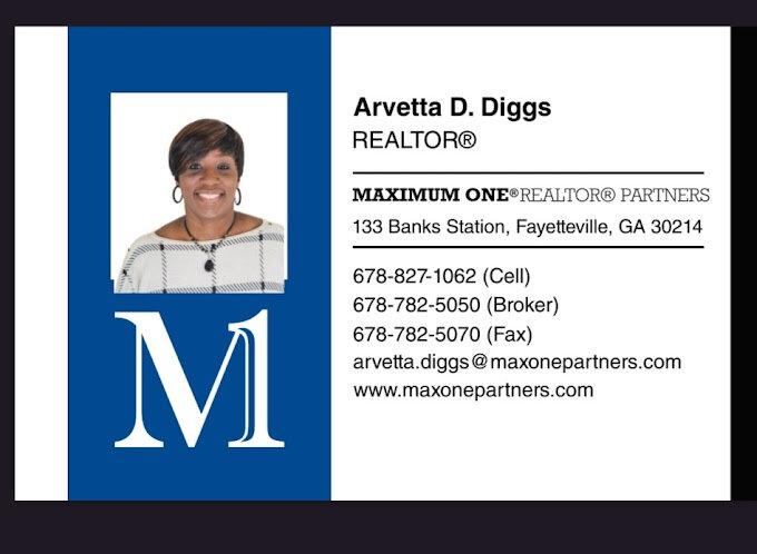 Arvetta Diggs With Maximum One Realtor Partners