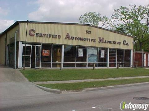 Certified Automotive Machining