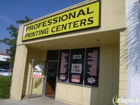 Professional Printing Centers