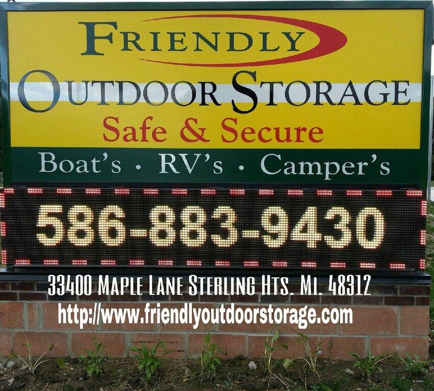 Friendly Outdoor Storage