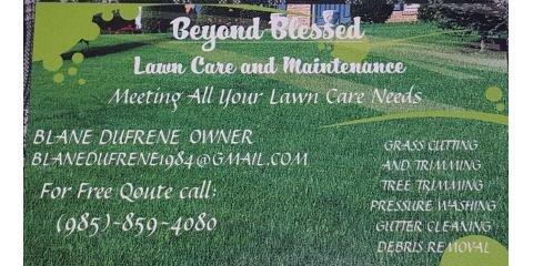 Beyond Blessed Lawn Care &Home Maintenance, LLC