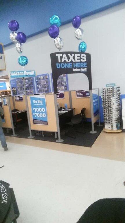 Jackson Hewitt Tax Service in Walmart