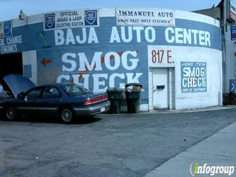 Baja Auto Center Smog & Lamp