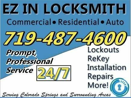 EZ in Locksmith Services Colorado Springs Locksmith