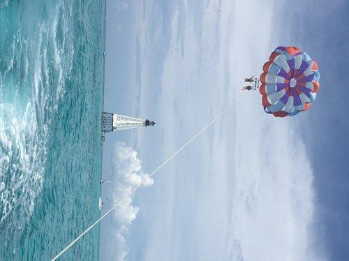 Purple Island Parasail