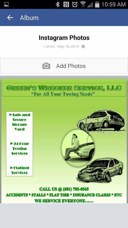 Green's Wrecker Service LLC