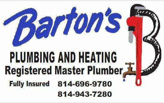 Barton's Plumbing & Heating Inc.