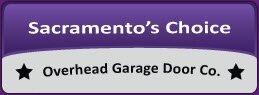 Sacramento's Choice Overhead Garage Door