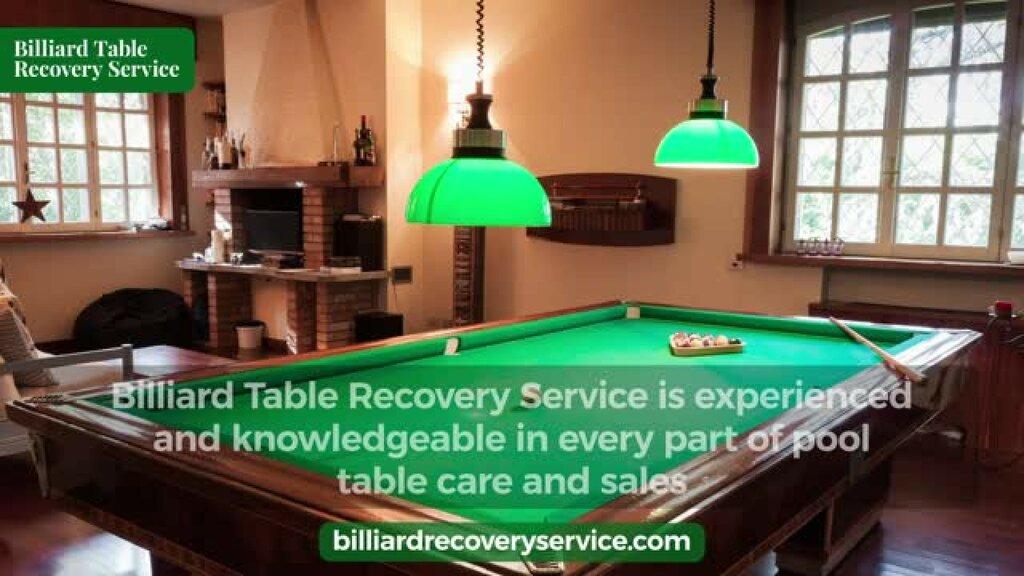 Billiard Table Recovery Service