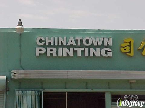 Chinatown Printing & Graphics