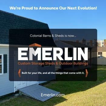 Emerlin Custom Storage Sheds & Outdoor Buildings