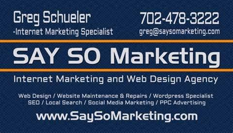 Say So Marketing LLC