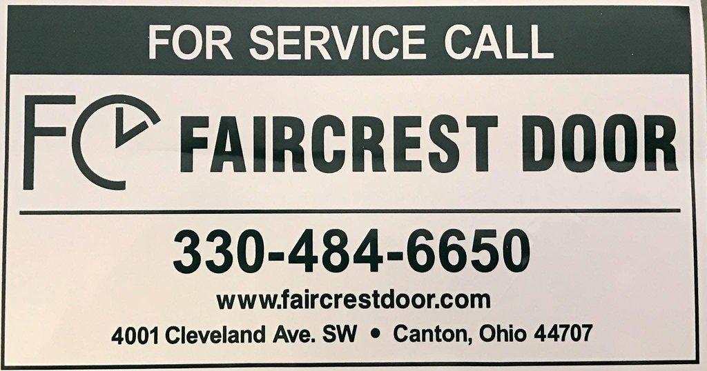 Faircrest Door