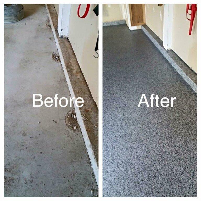 Garage Floor Coating of the Main Line