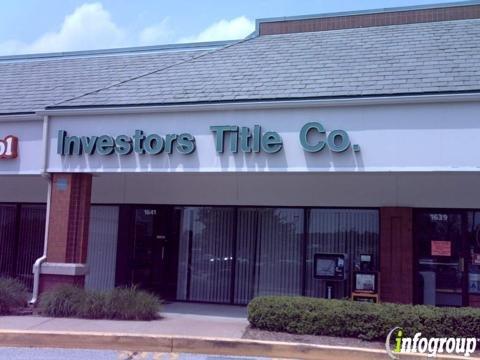 Investors Title Company