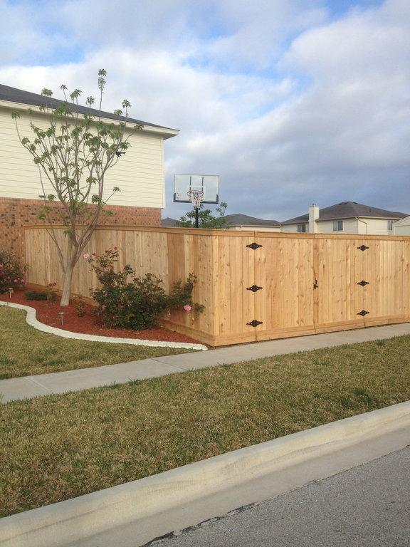 Oak Tree Fence & Deck