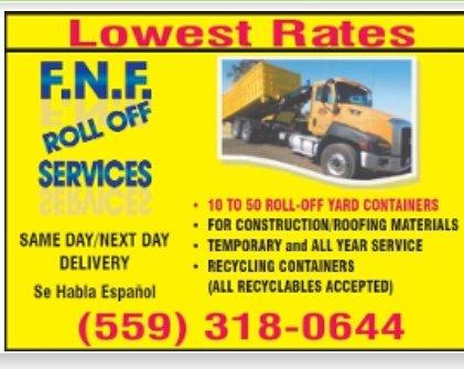 FNF Roll Off Services