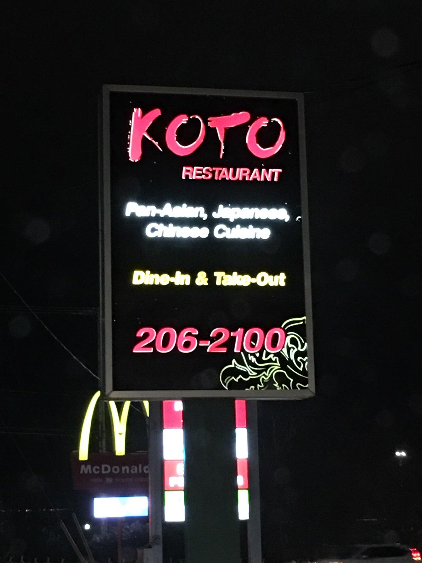 Koto Restaurant Ltd Main