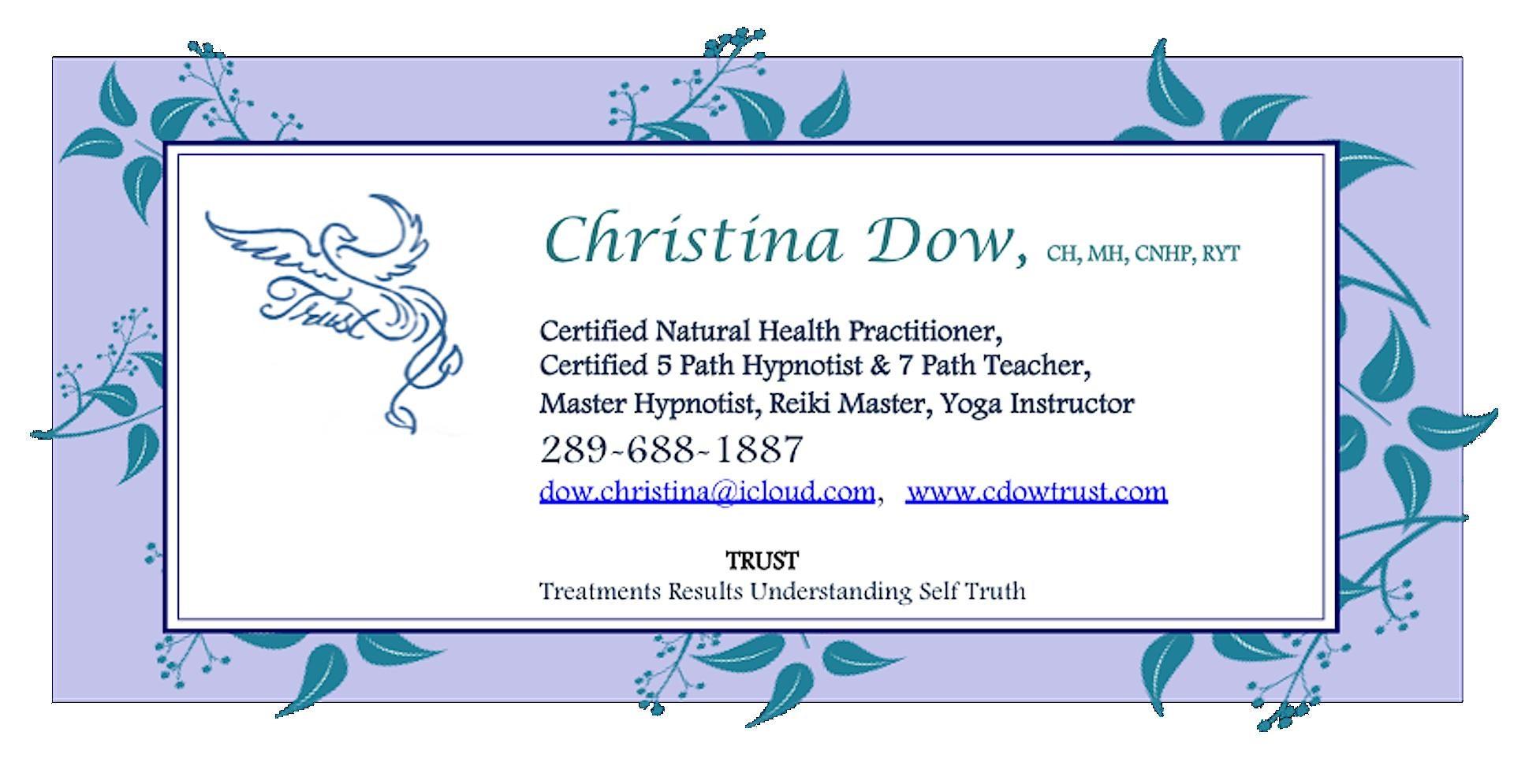 Christina Dow Holistic Health and Wellness