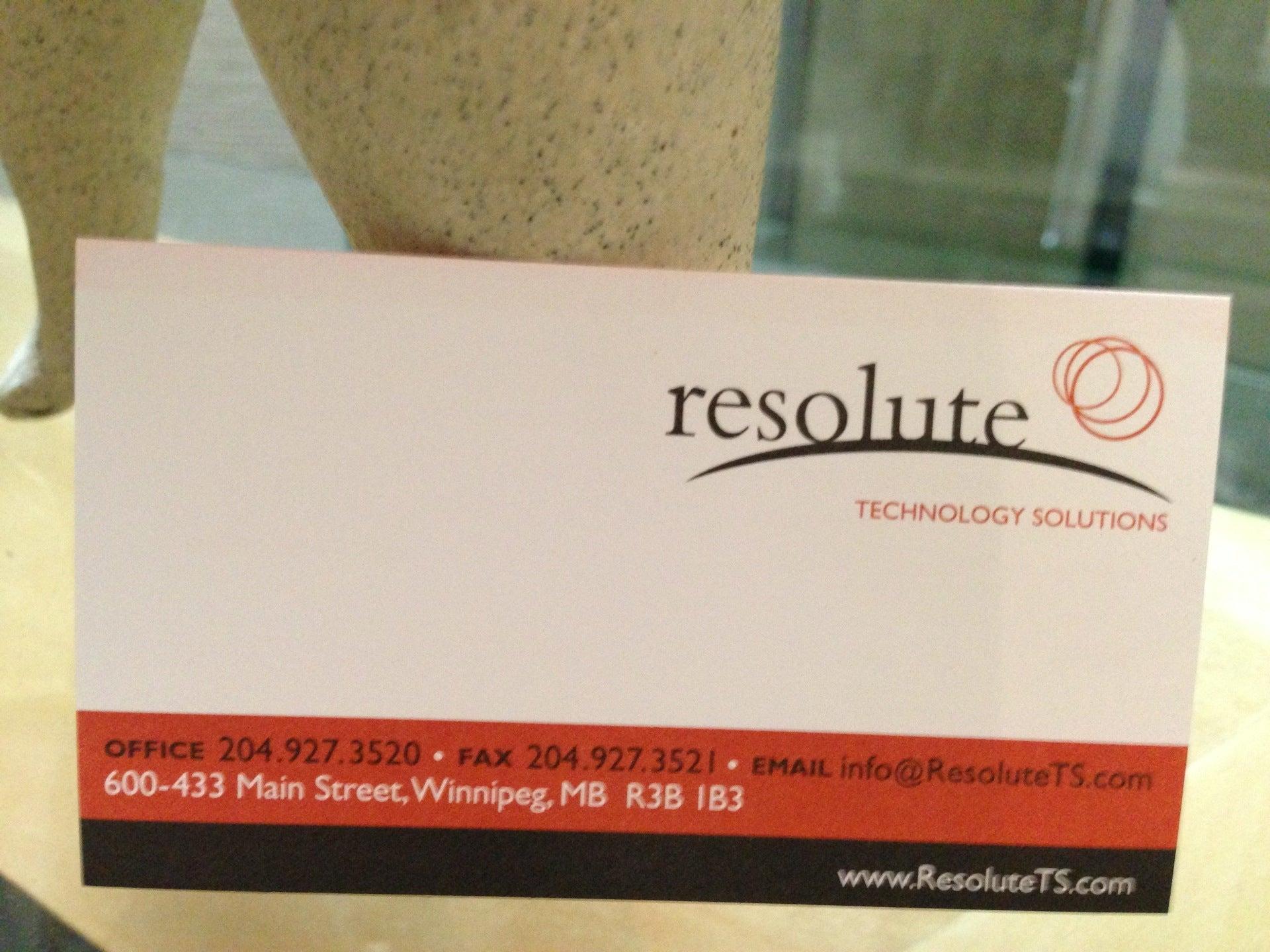 Resolute Technology Solutions Inc