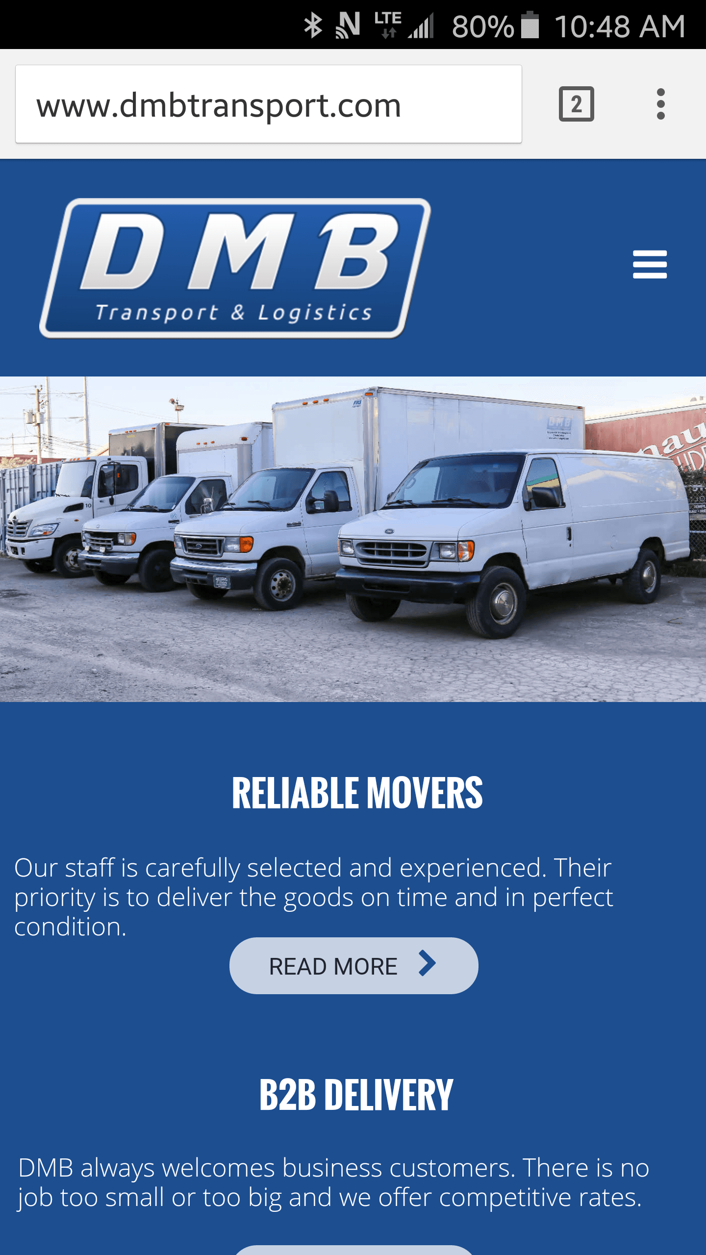 DMB Transport Moving Services