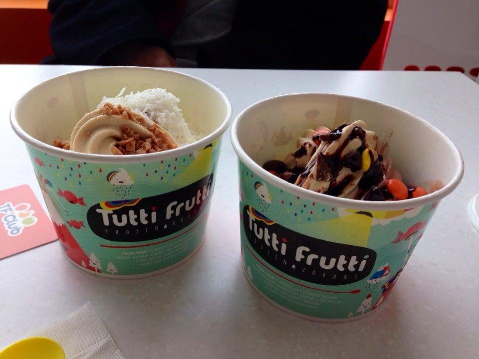 Tutti Frutti Frozen Yogurt