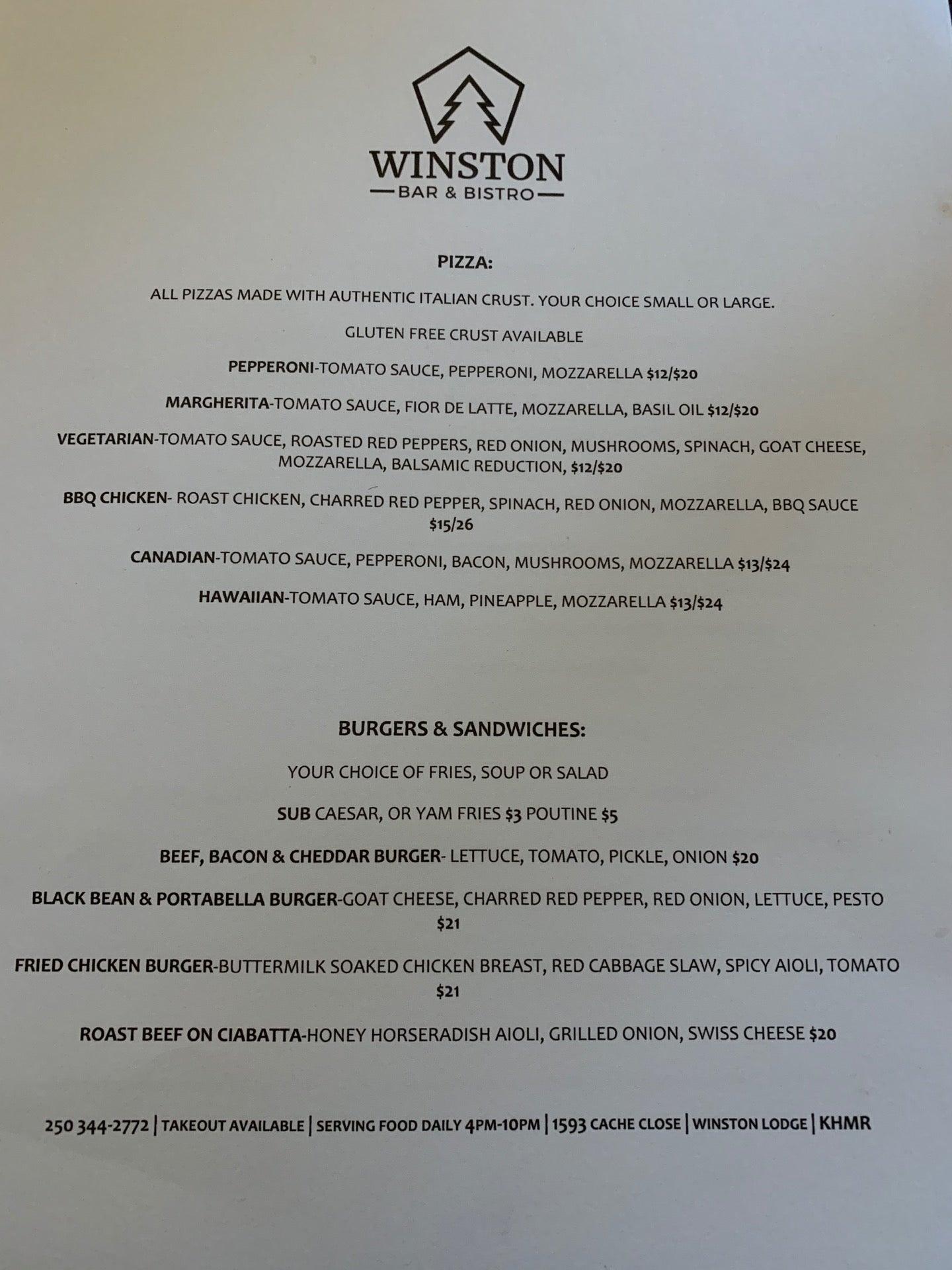 Winston Bar & Bistro