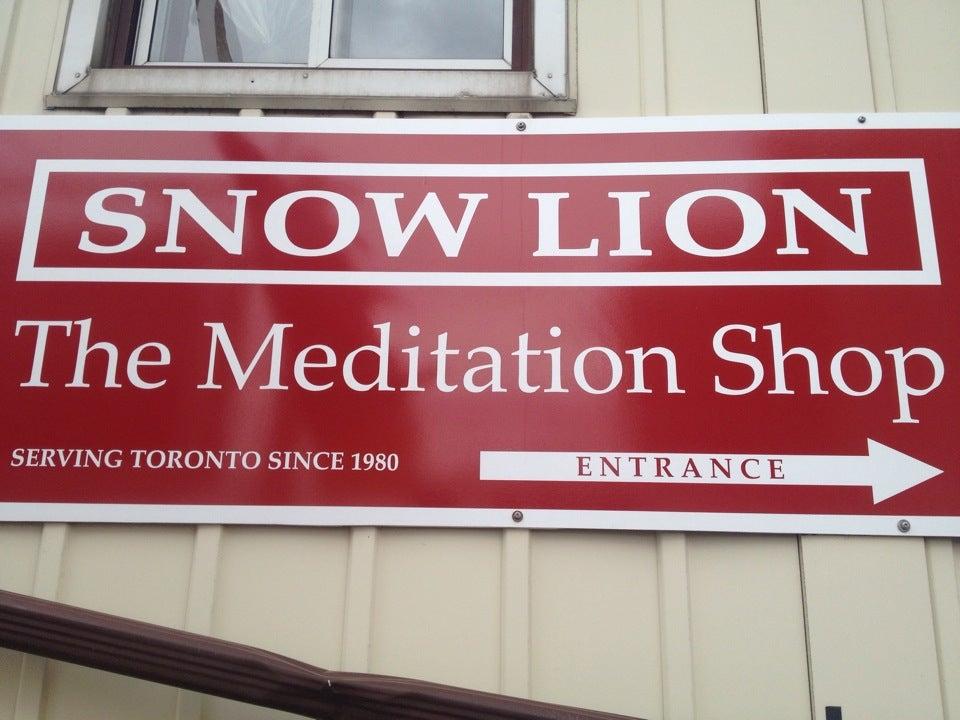 Snow Lion the Meditation Shop