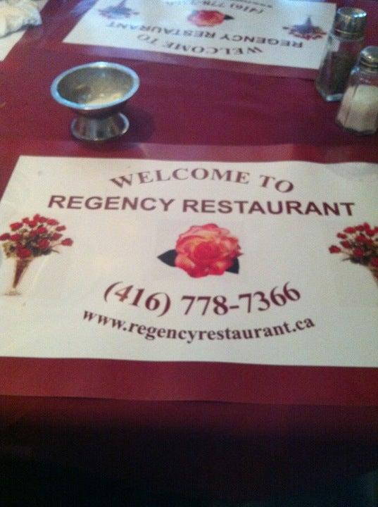 Regency restaurant